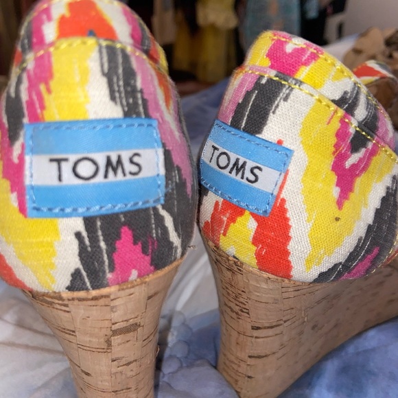 Toms high heels strappy sandal size 7 - Picture 8 of 12